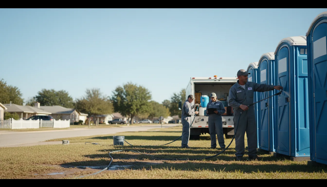 Long-Term Portable Toilet Rental in Loop, TX near me